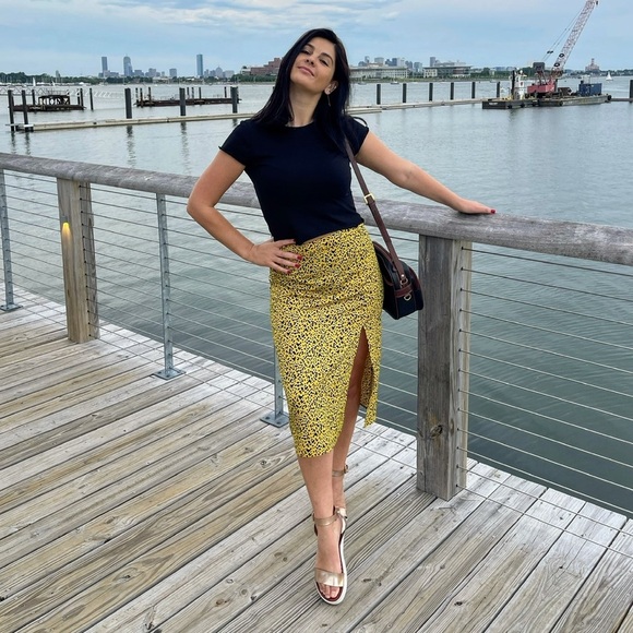 BCBGeneration Women's Front Slit Maxi Skirt - Picture 4 of 8